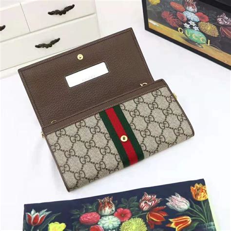 gucci velcro wallet|Gucci wallets for women.